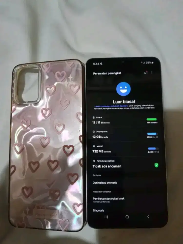 Samsung A06 ram 4+4/64 hp casan tipe c