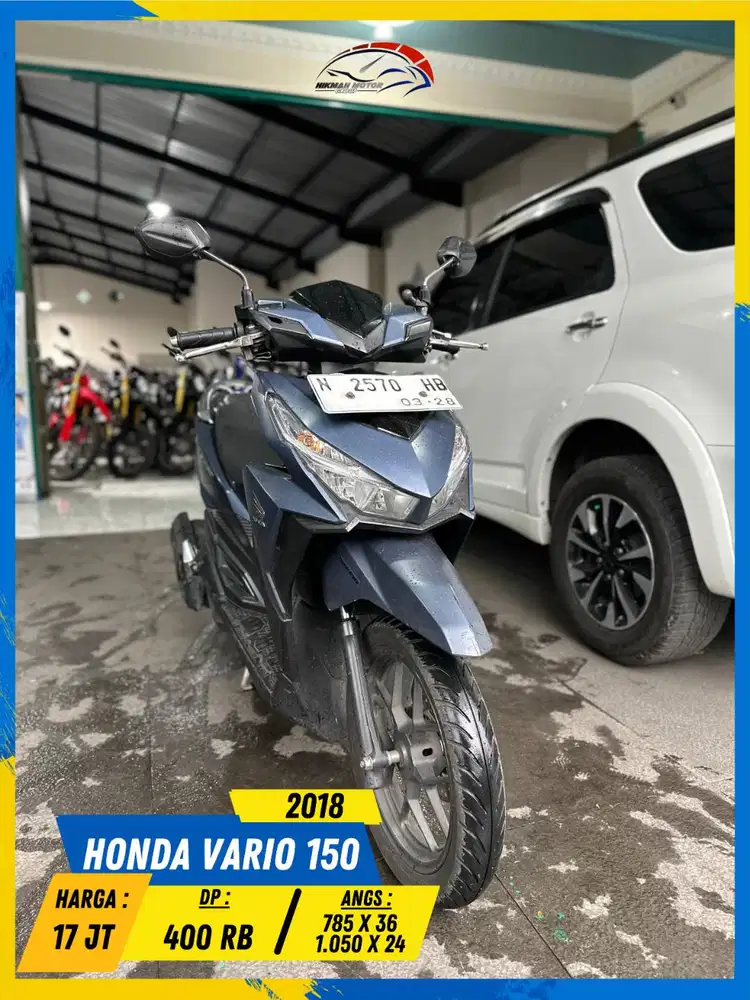 HONDA VARIO 150 2018 MANTAP GASS MASZEHH HIKMAH MOTOR KEPUH