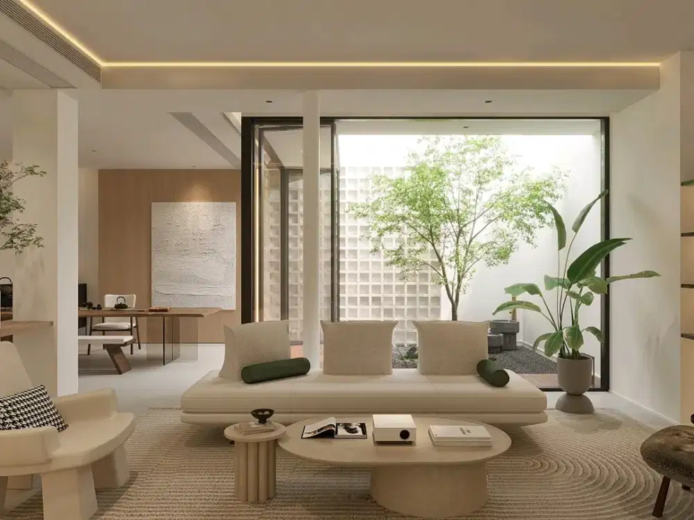 Graha Family Surabaya: Rumah Mewah Furnished Baru 3 Lantai