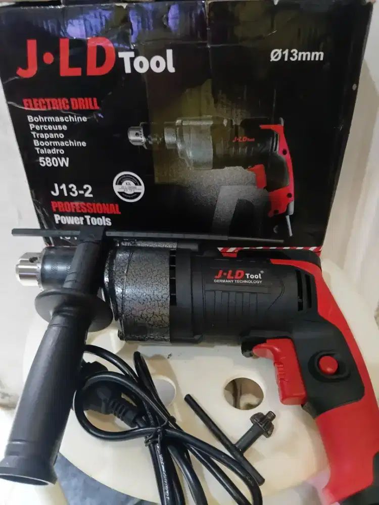 Dijual bor JLD 13MM J13-2 impact drill  580 watt