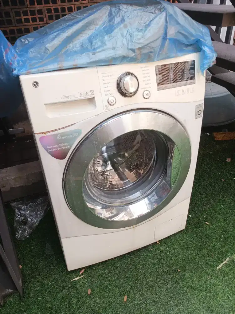 mesin cuci LG front loading inverter