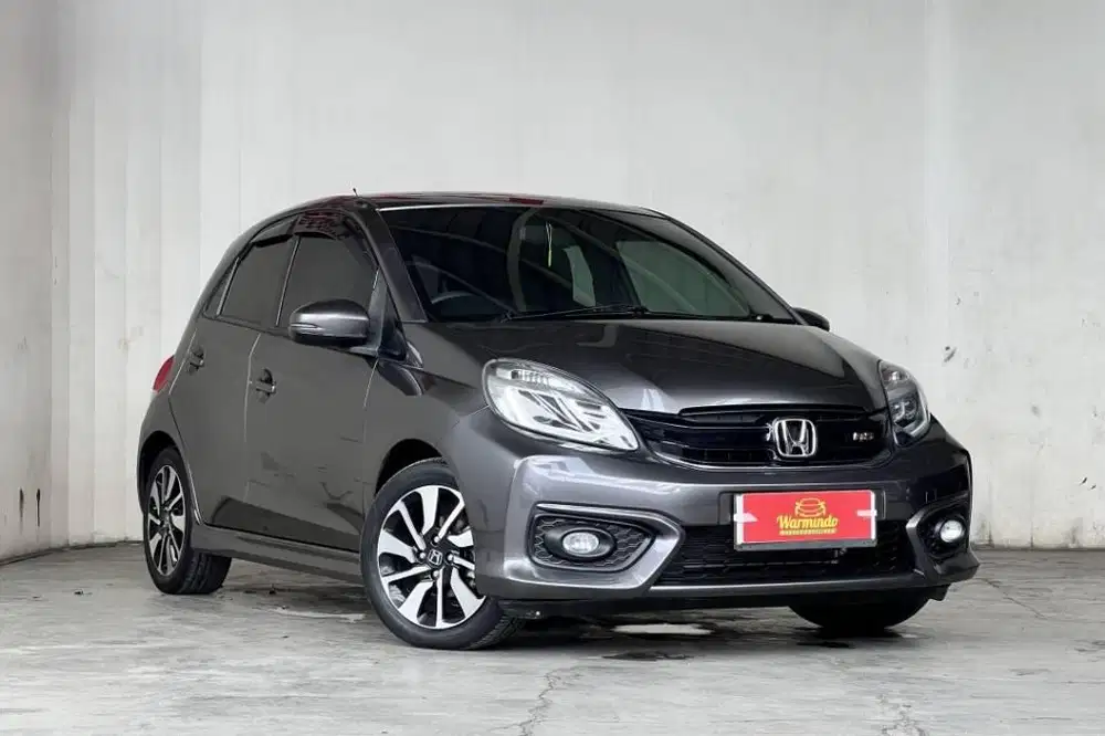 Honda Brio 1.2 RS Matic tahun 2016 Abu abu brio AT CVT grey DP minim