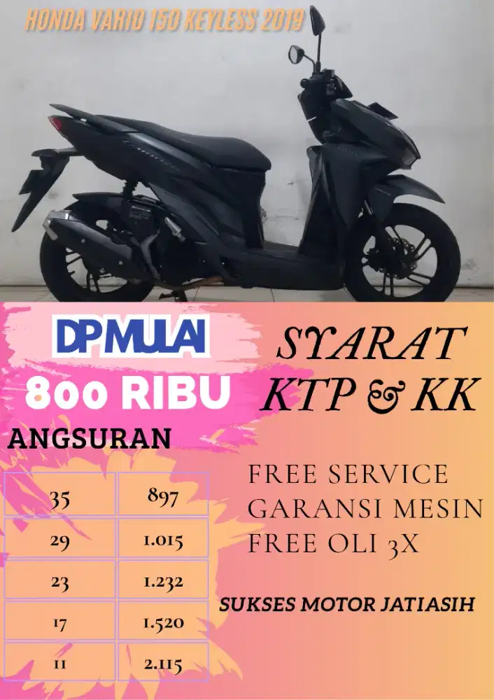 HONDA VARIO 150 KEYLESS 2019