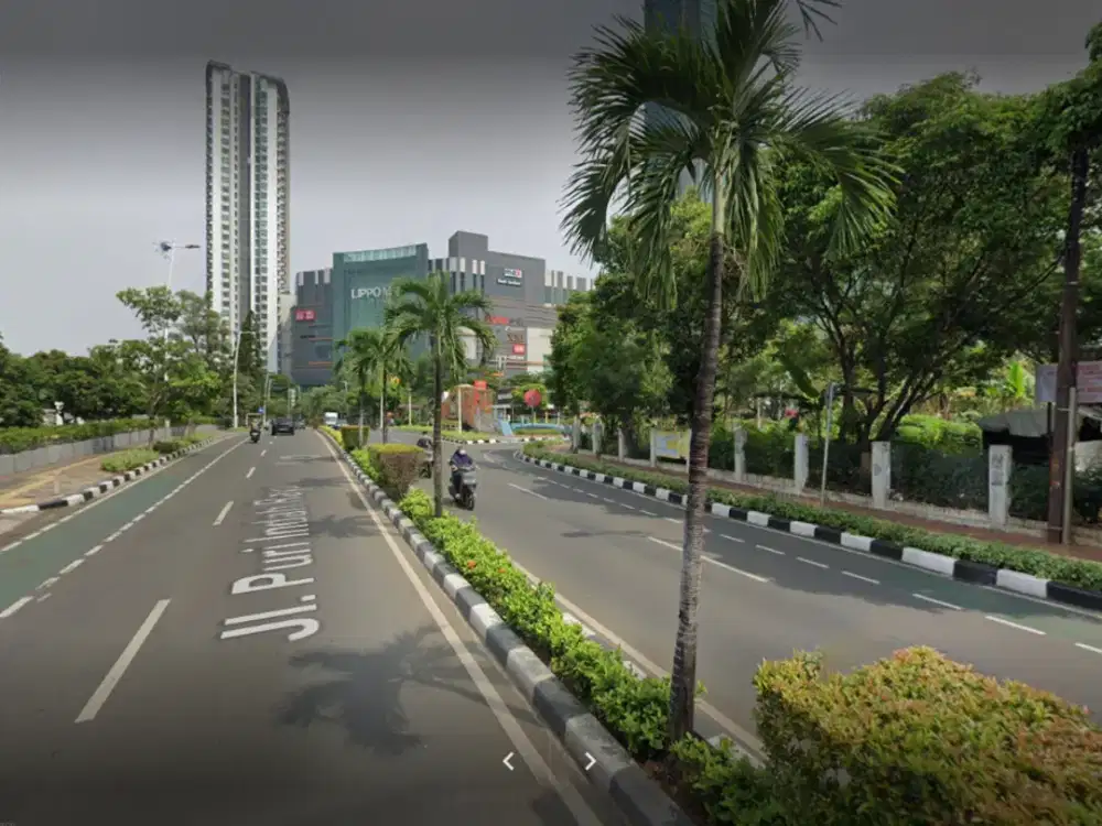 Sewa Tanah 1000 m2 Lokasi super strategis + komersil samping MCD Puri Indah Jalan Utama Langka dan Jarang ada !
