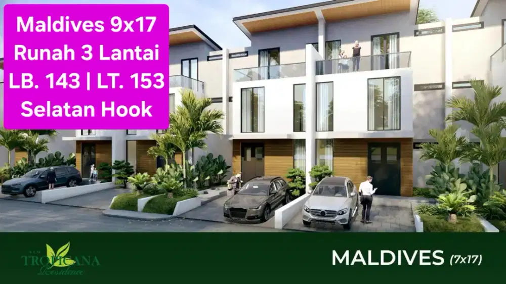 New Tropicana Residence Maldives 9x17 Selatan Hook