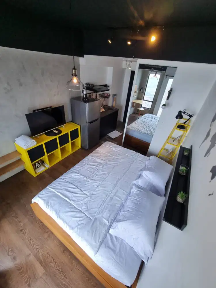 DISEWAKAN BULANAN APARTEMEN TANGLIN STUDIO FULL FURNISHED MODERN
