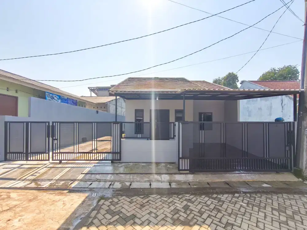 Rumah SHM Luas 10 menit ke Gerbang Tol BSD Barat 1 Siap Huni J-38210