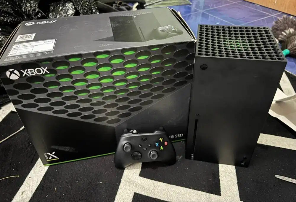 Xbox Series X 1tb lengkap