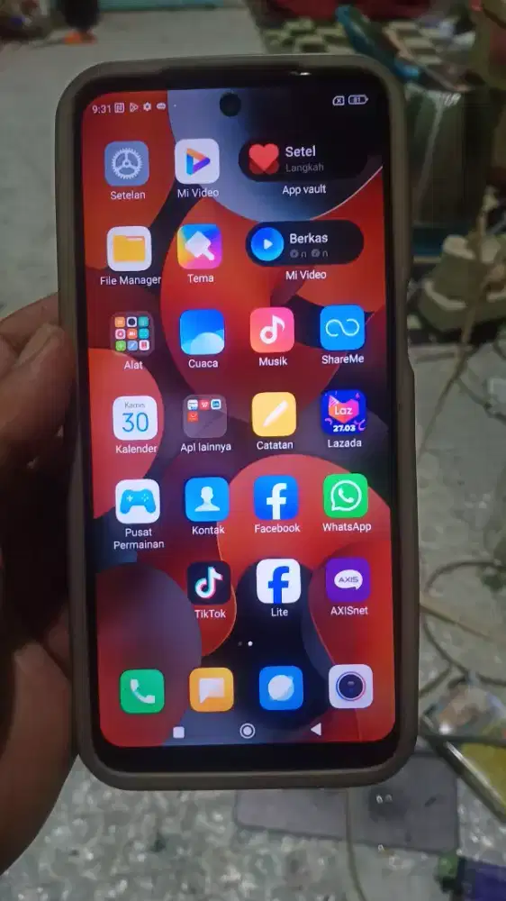Xiaomi Note 9 pro 4G 6/64 layar 6.6 inchi