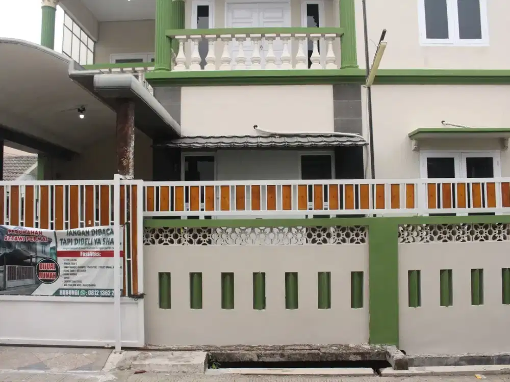 Dijual Rumah 2 Lantai Strategis di Perum Betawi Permai Bekasi J-19771