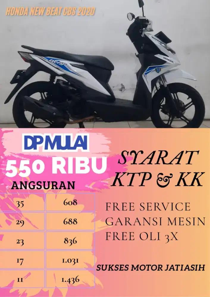 HONDA NEW BEAT CBS 2020