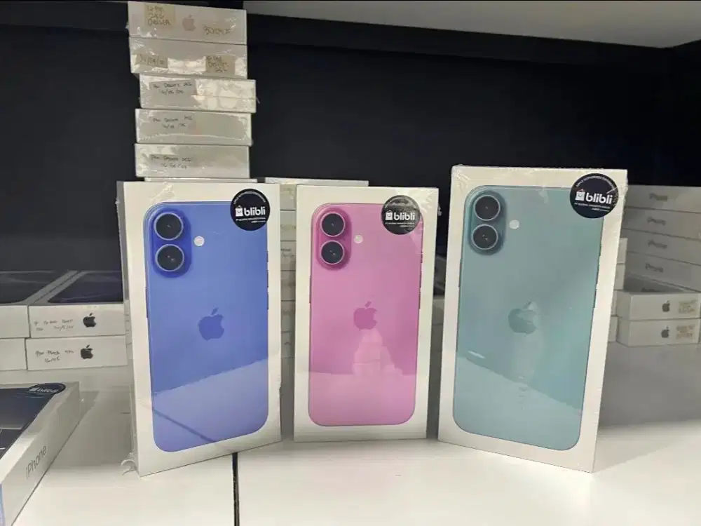 Iphone 16 Garansi Resmi by Blibli