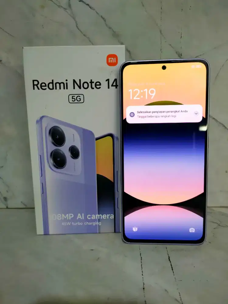 Redmi note 14 5g ram 8/256 fullset no minus no cacad like new kamera