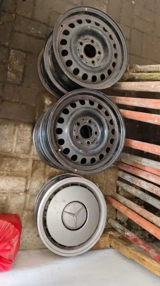 Velg+DOP OEM Mercy Boxer W124 Original Jual Murah