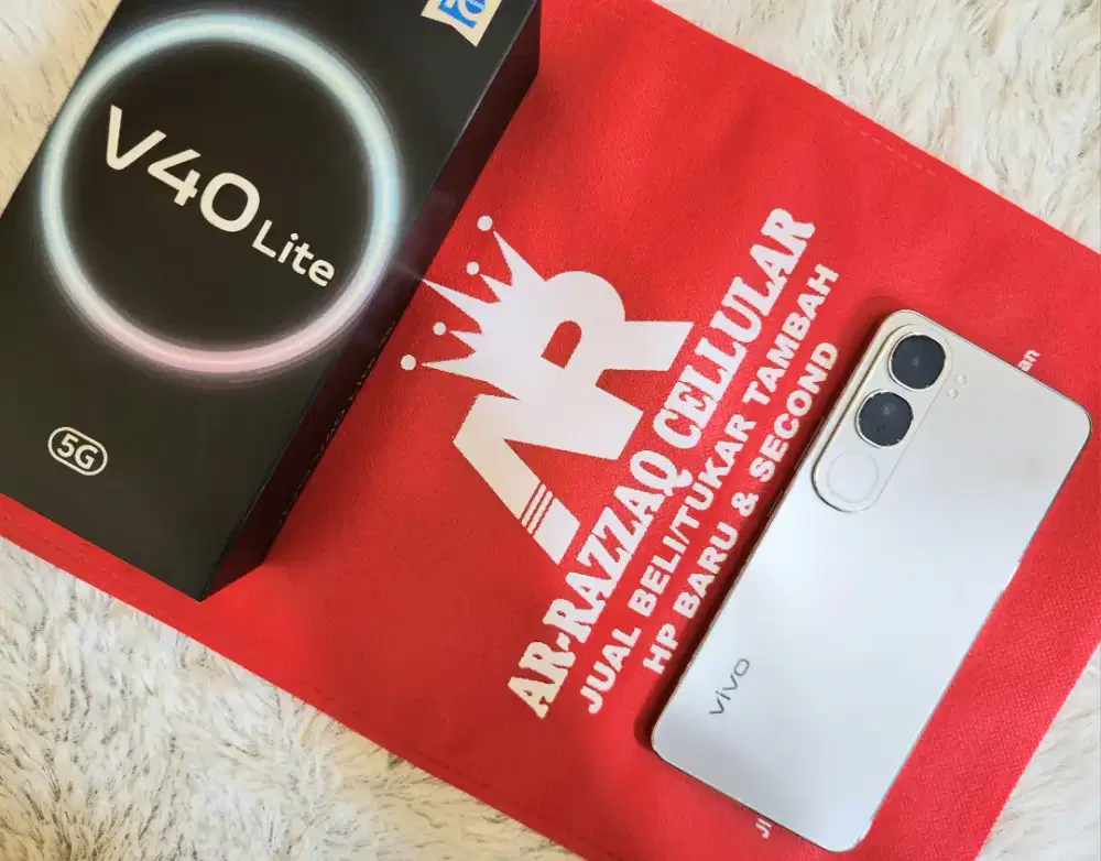 Vivo V40 lite 5G 8/256 Baterai 5000 mah
GARANSI SAMPAI 02/09/2026