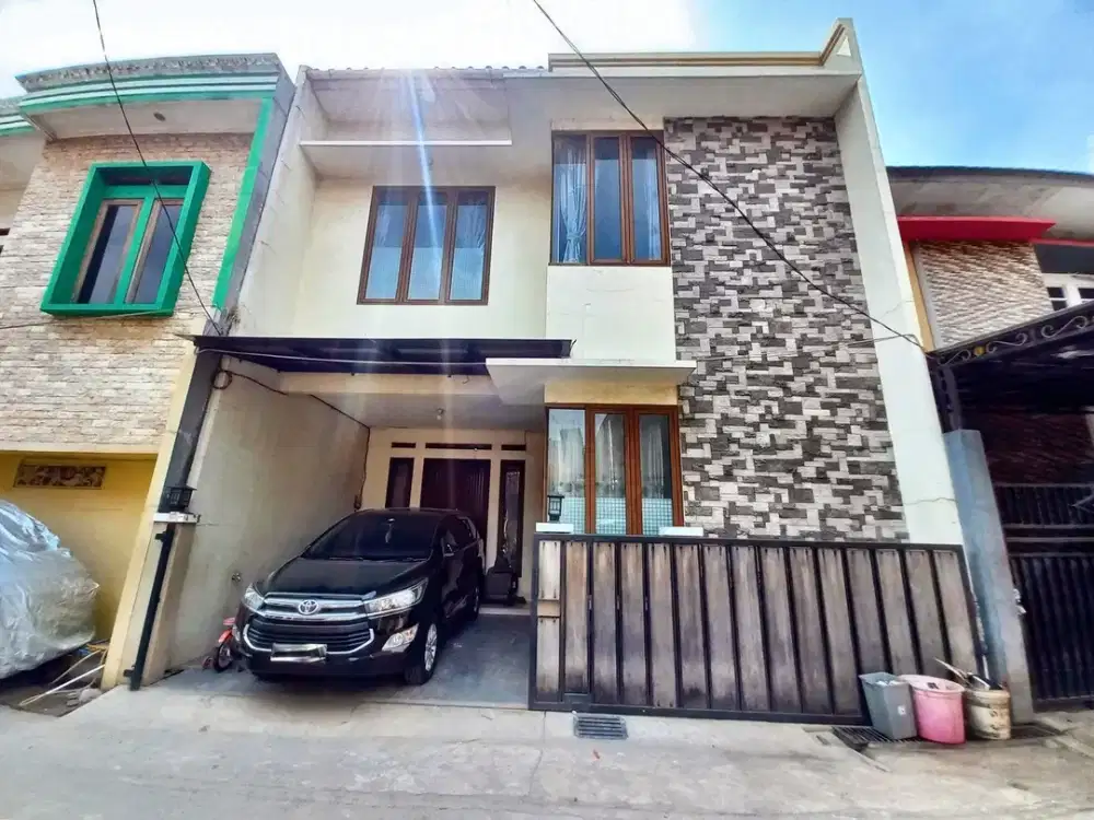 Rumah Hadap Timur Luas 4 Mnt ke Lippo Plaza Kramat Jati J-20434