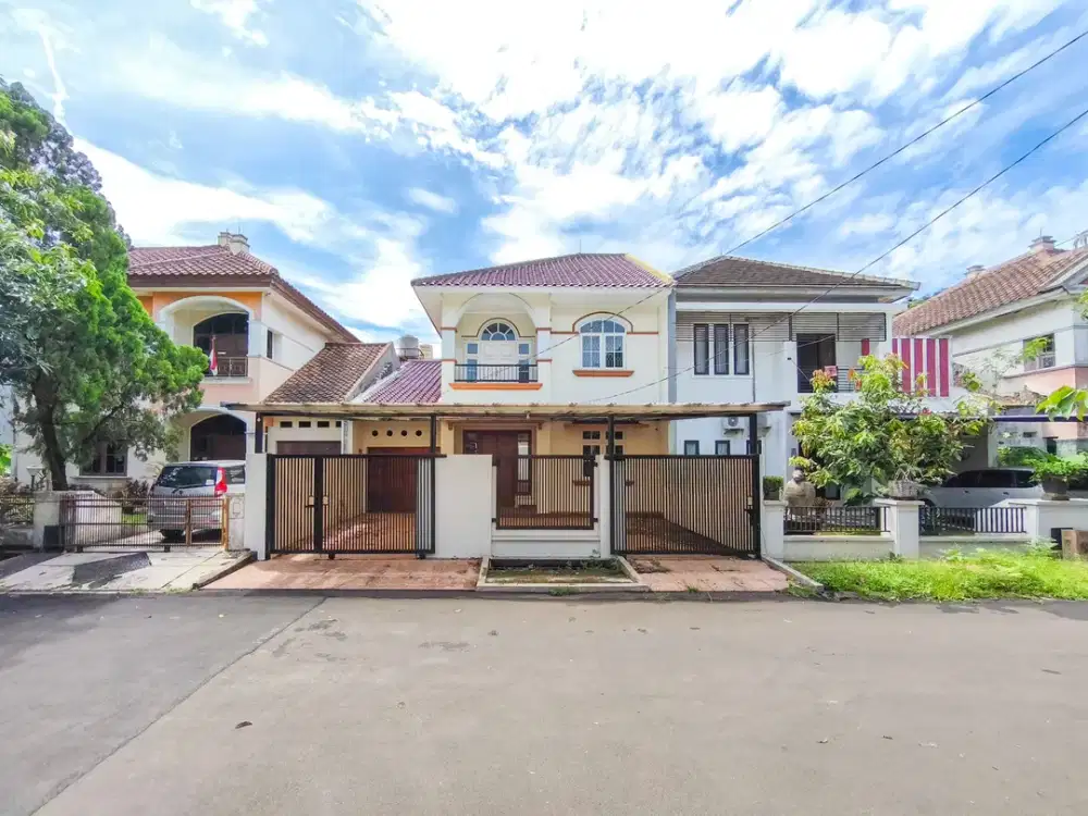 Rumah Luas 2 Lantai 9 Menit ke RS Permata Pamulang Dibantu KPR J-38019