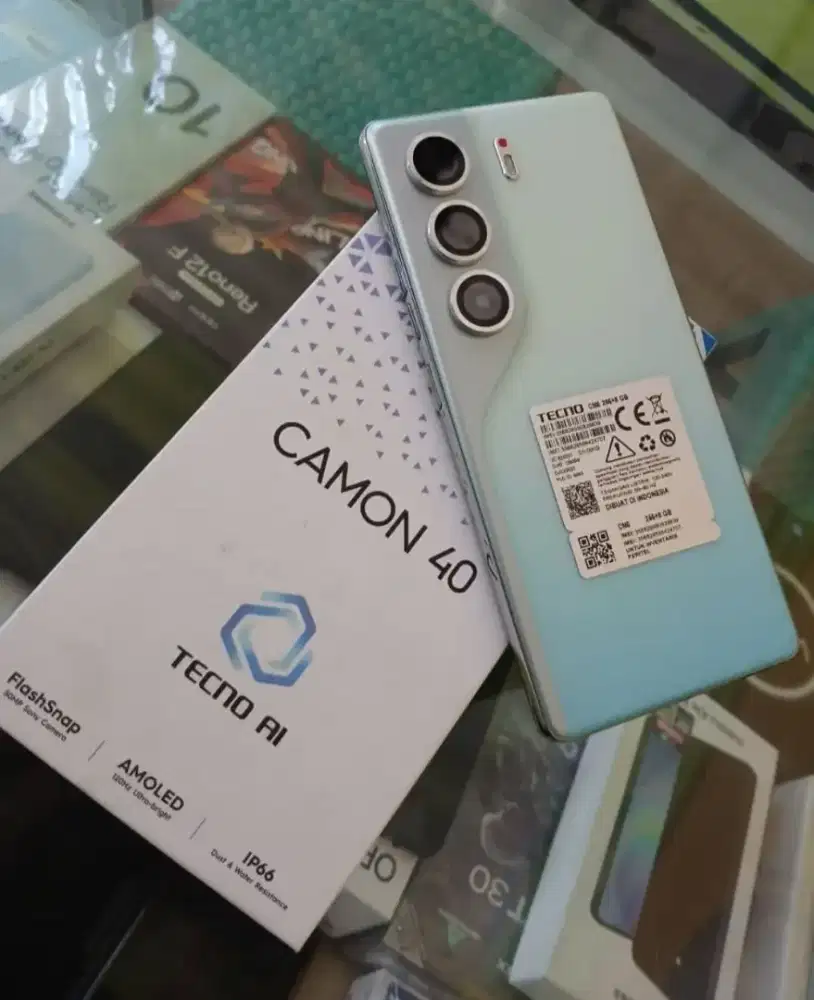 Hp techno camon 40 8+8/256 pemakaian 2 hari