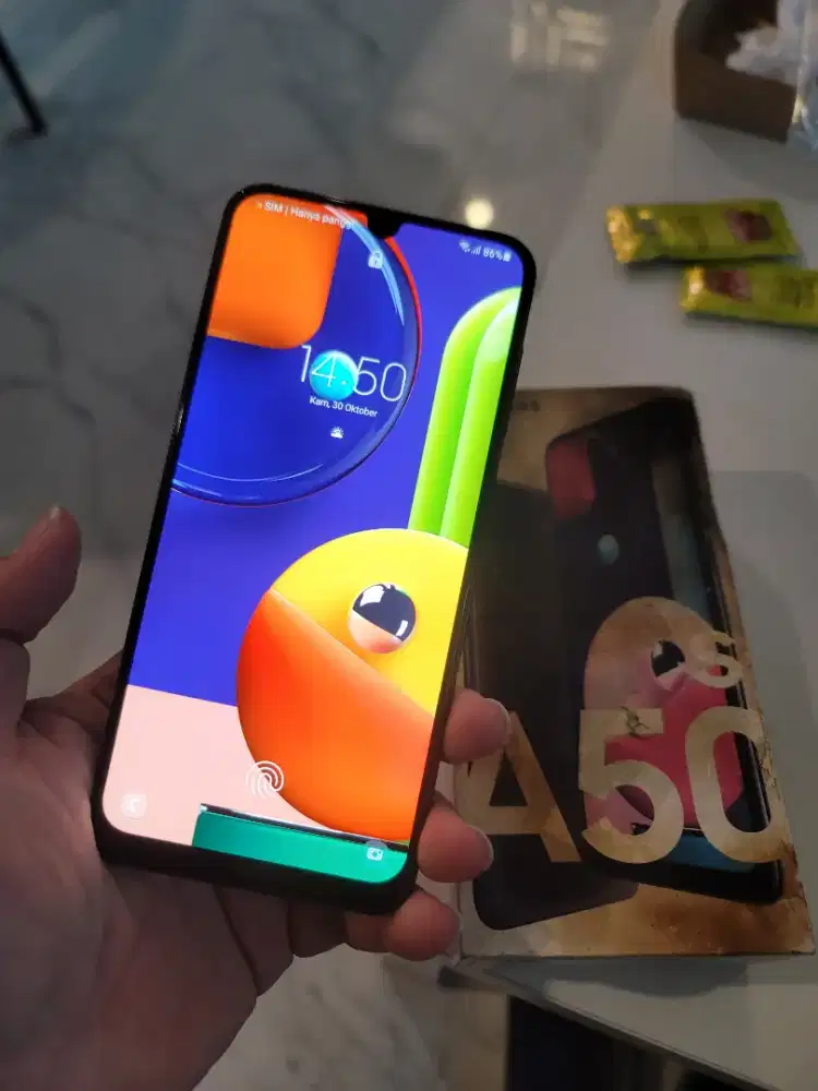 Dijual Samskng a50s 4/64 NFC Fullset Resmi SEIN Normal Siap pakai lgsg