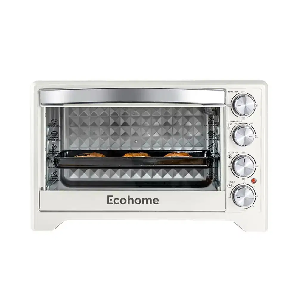 [ BARU, BUKAN BEKAS ] ECOHOME Oven Platinum Series EOP888 38L
