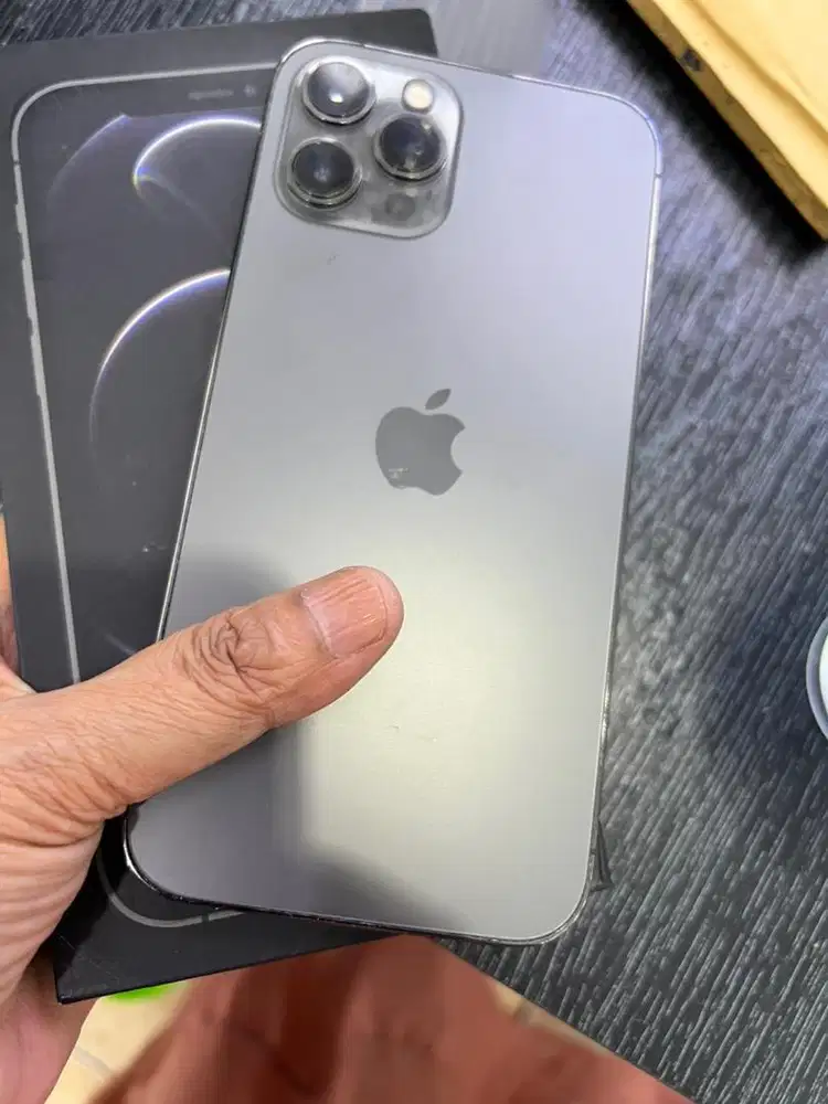 IPHONE 12 PROMAX 128GB EKS INTER  GREY BH 100%