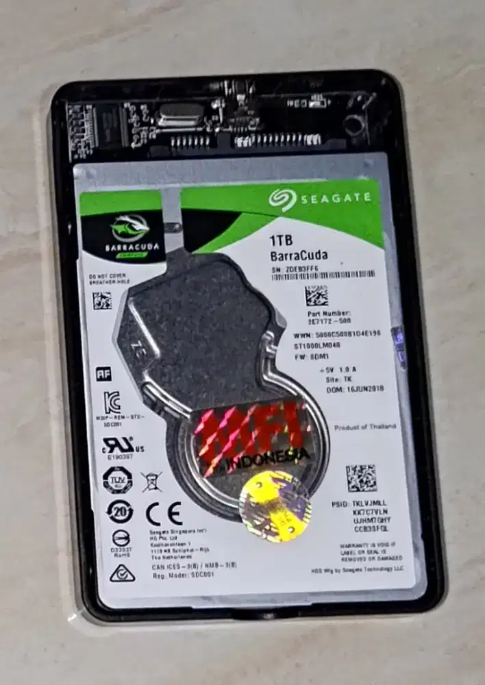 Hardisk Eksternal Seagate 1TB