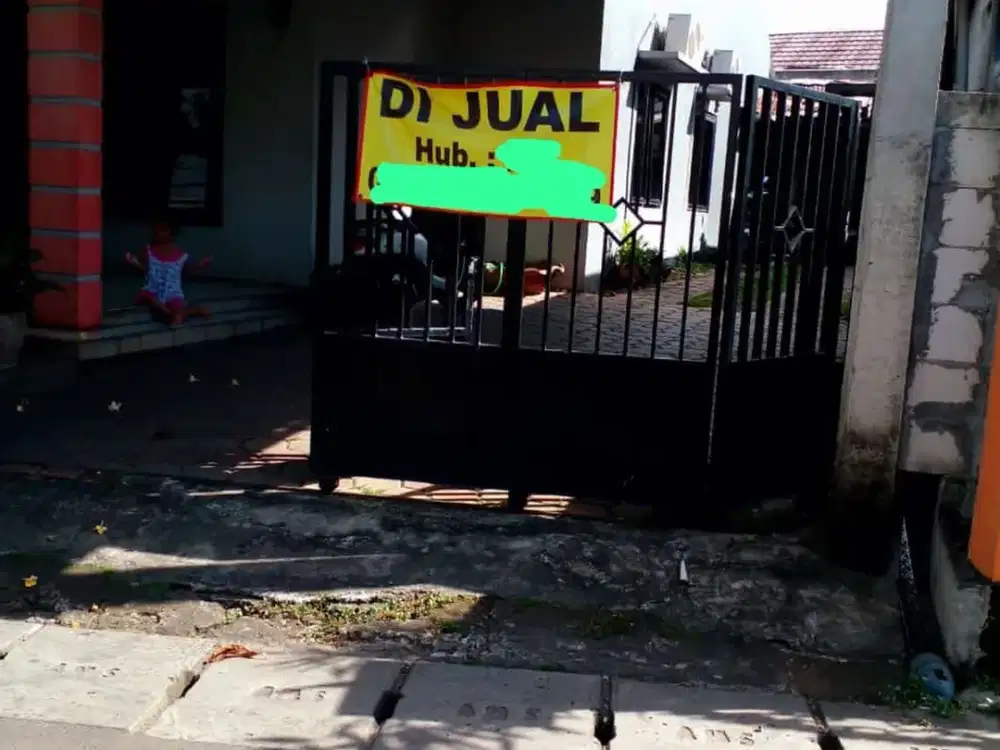 Rumah Luas 1 Lt 15 Menit ke RS Mitra Keluarga SHM Hadap Timur J-30596