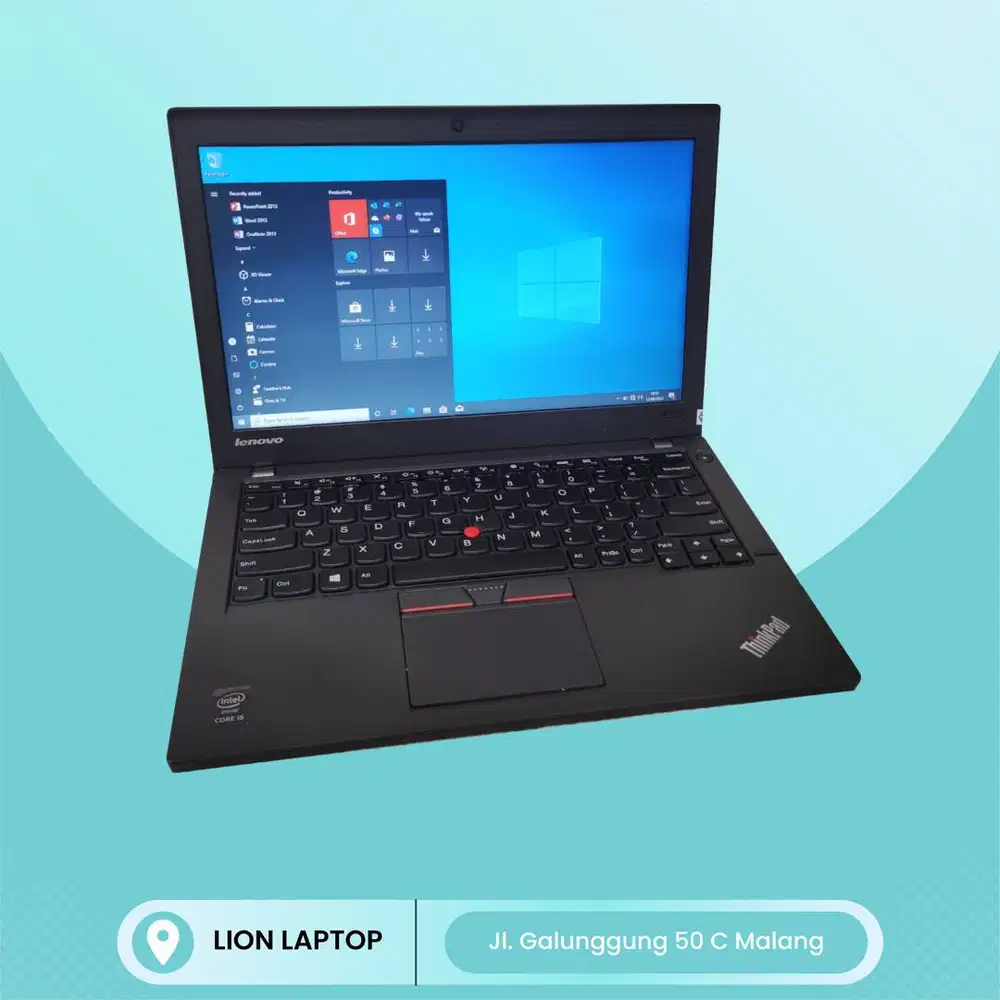 RAM 8GB SSD 256GB Core i5 Lenovo Thinkpad X250 [30|10]