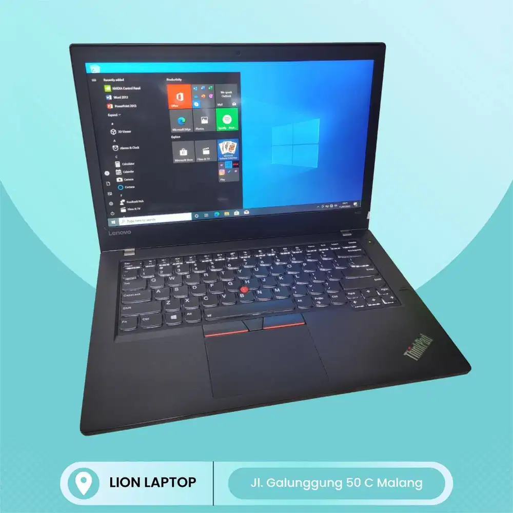RAM 8GB SSD 256GB i5 Lenovo Thinkpad T470 [30|10]