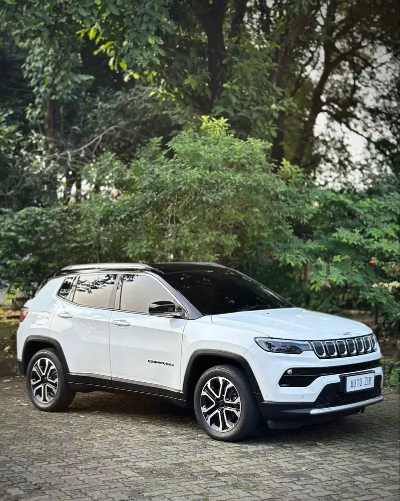 Jeep Compas Longitude Putih 2022 Antik Kaya Baru Simpanan Tdp Murmer