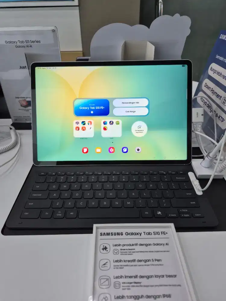 TAB SAMSUNG GALAXY S10 FE+ RAM8GB/256GB PROMO CREDIT FRE 1KALI CICILAN