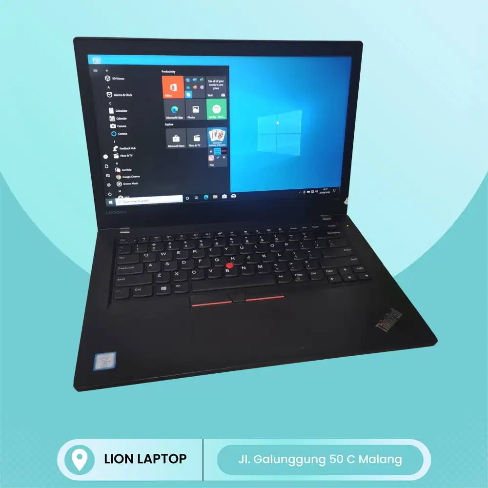 RAM 16GB Core i5 Gen7 SSD 256GB Lenovo Thinkpad T470 [30|10]
