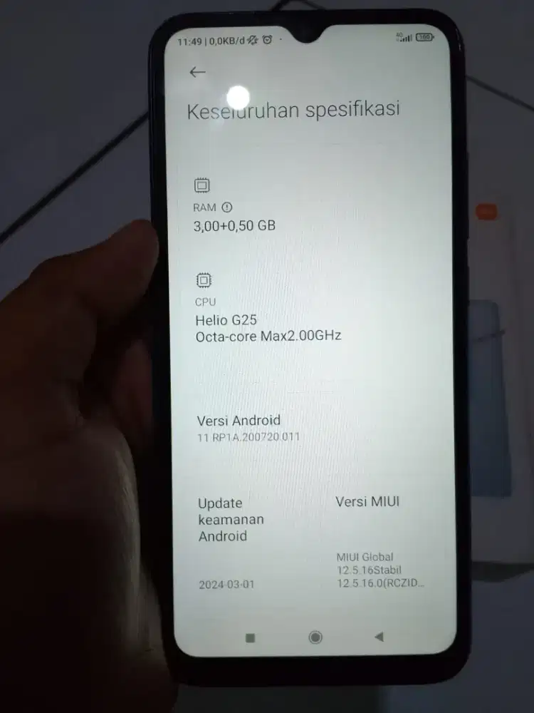 Xiomi redmi 10A