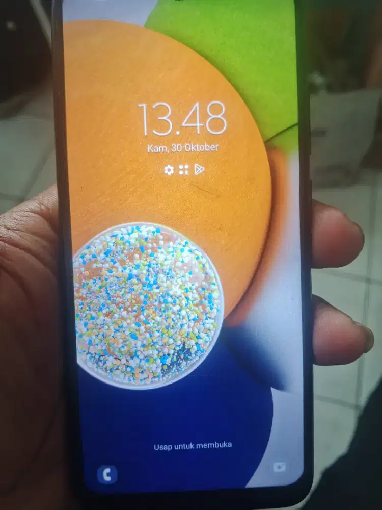 Bismillah jual Bu hp Samsung a03 ram 4 64