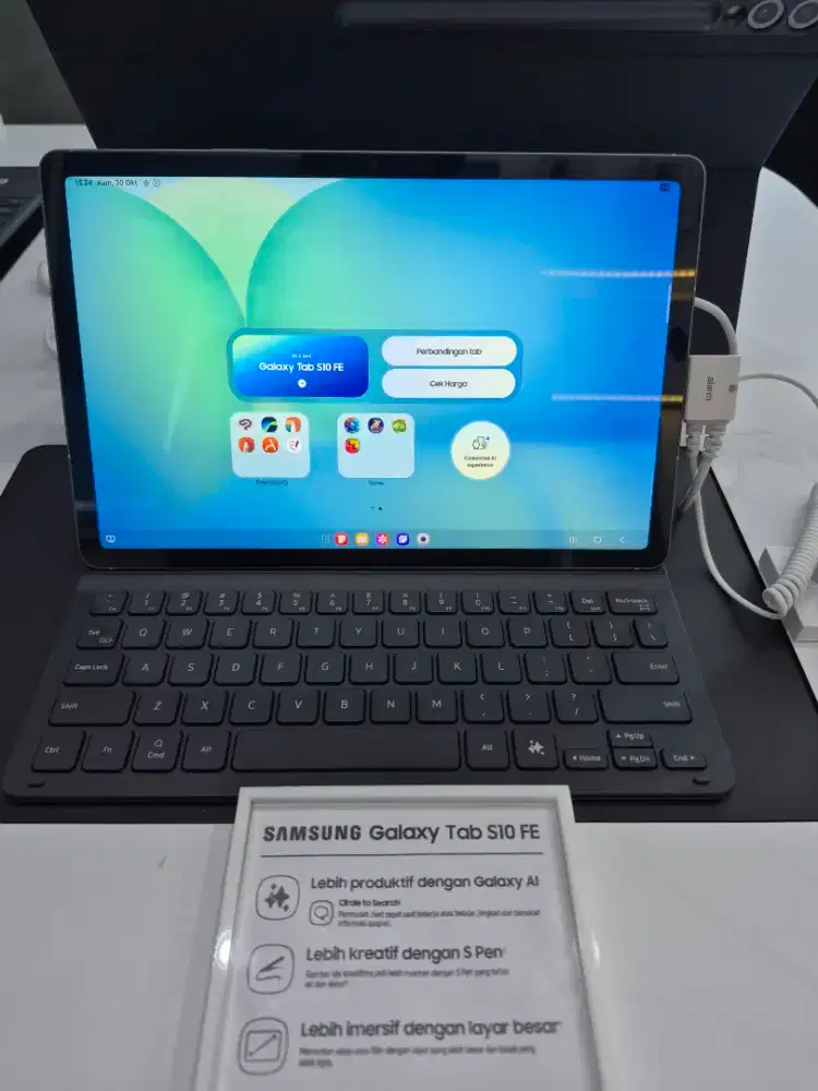 SAMSUNG GALAXY TAB S10FE RAM8GB/128GB  PROMO CREDIT  FRE 1KALI CICILAN