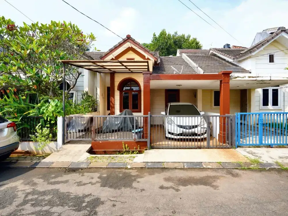 Rumah 8 Mnt ke Gerbang Tol Pamulang SHM Hadap Utara Siap KPR J-21725