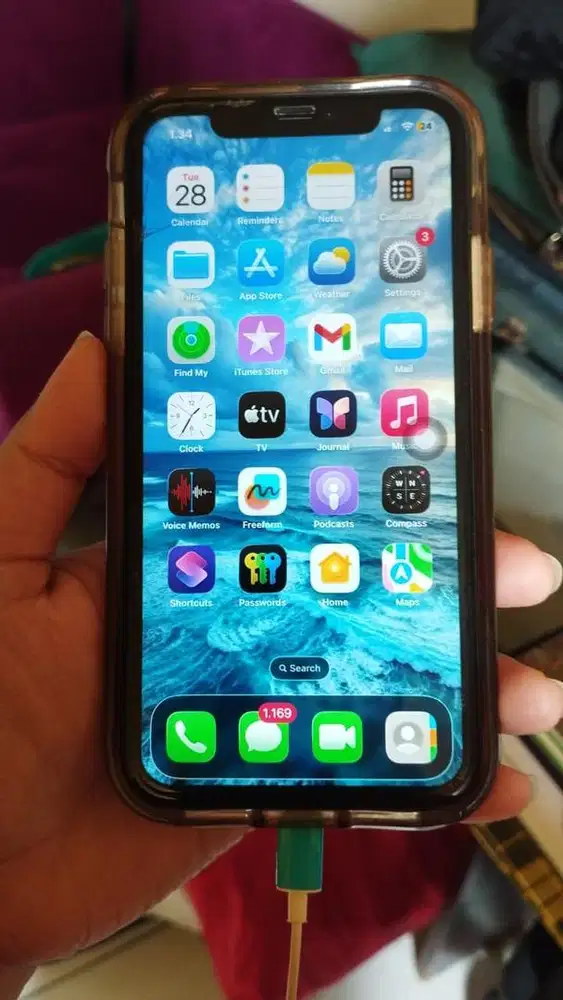 iPhone 11 128GB black, iBox