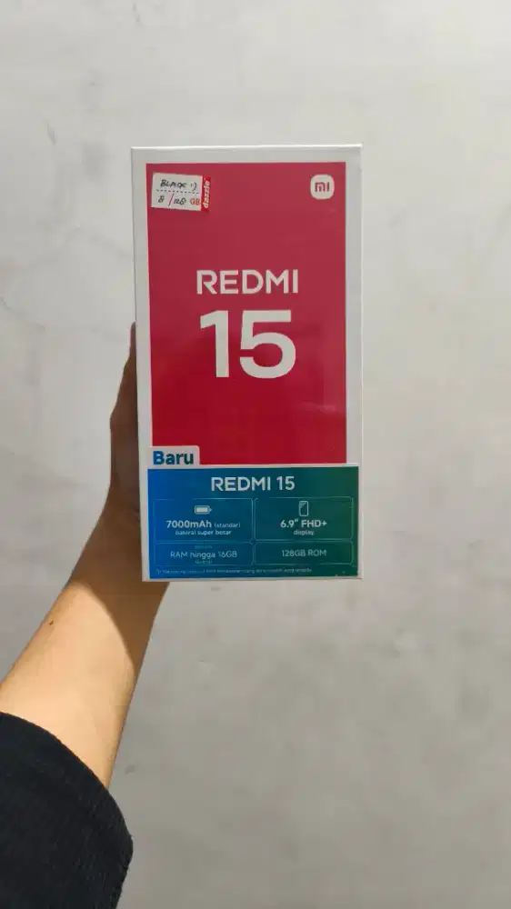 PROMO SPESIAL REDMI 15 RAM 8/128 GB