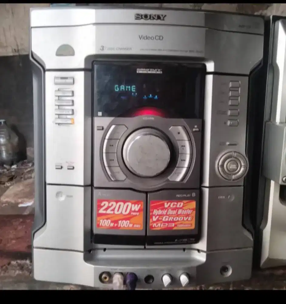 Power ampli big compo  sony