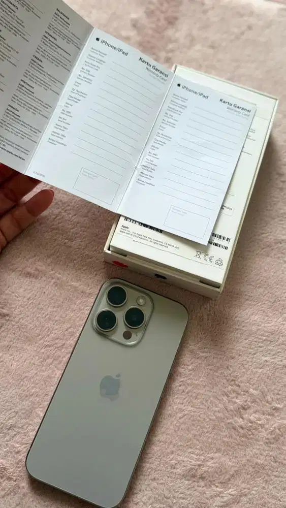 Iphone 15 pro 256gb Ex ibox 2024