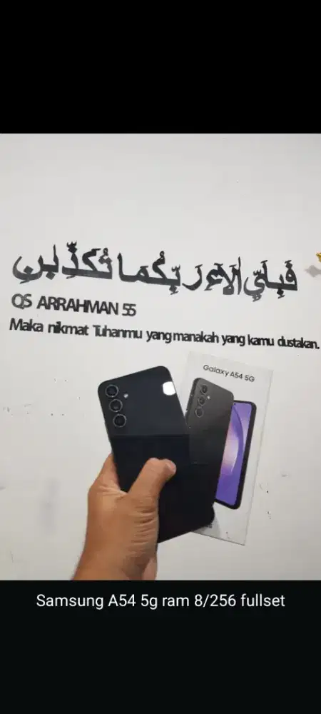 SAMSUNG A54,RAM 8+256/BEKAS SEPERTI BARU