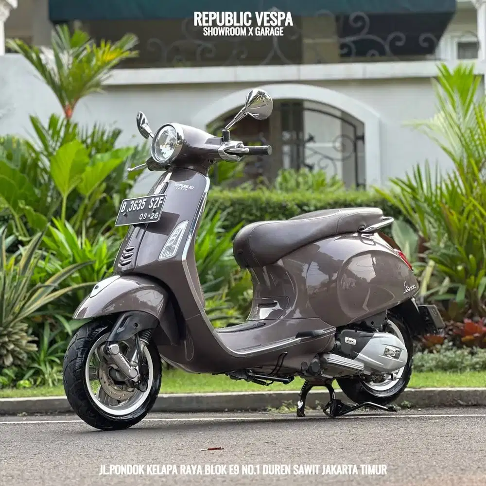 Piaggio VESPA PRIMAVERA 150 IGET Th 2016 WARNA COKLAT LIMITED COLOUR P