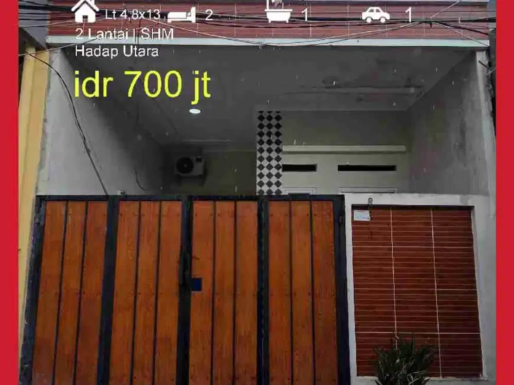 Wilson Rumah terawat uk 4.8x13 di cipondoh makmur