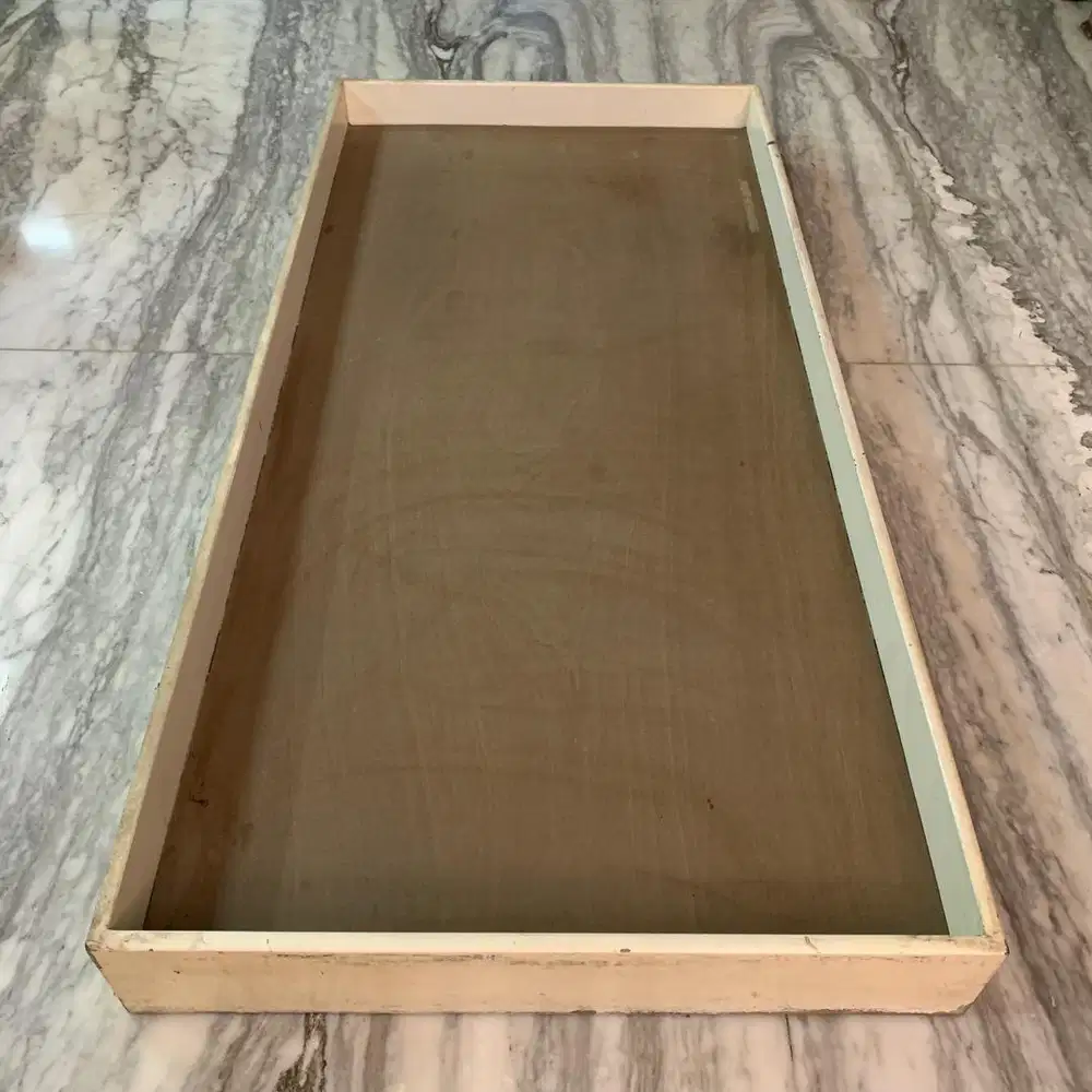 Rak Dipan Alas Kasur Ranjang Lantai Single Bed Bahan Kayu Cat Duco