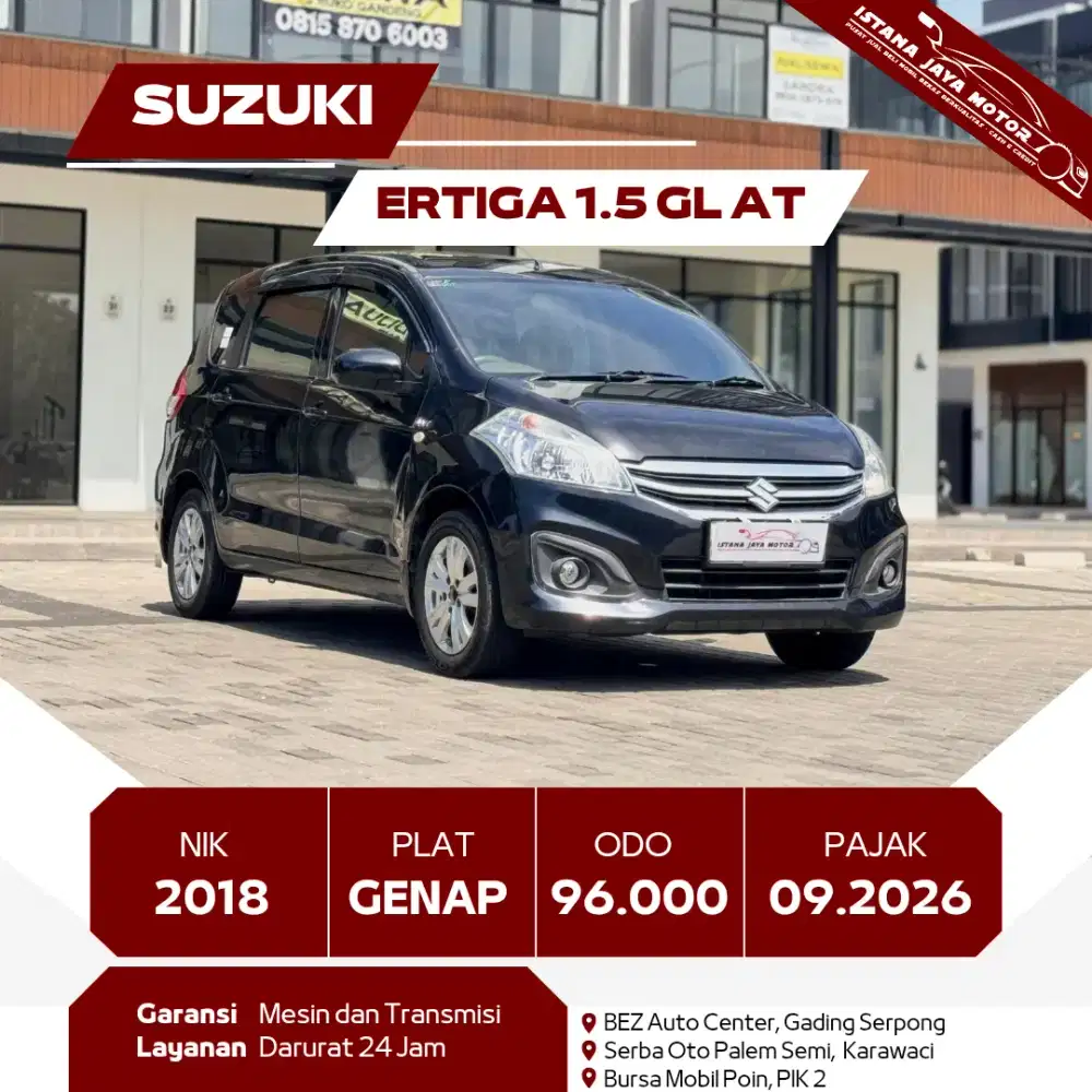 SUZUKI ERTIGA 1.5 GL AT 2018
