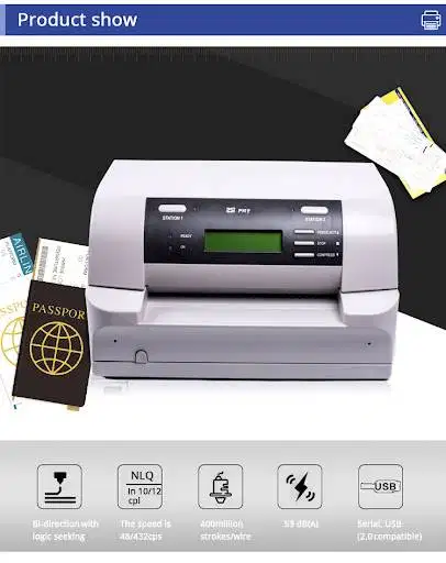 Passbook Printer Olicom PR9 - Yayuk globalindo surabaya