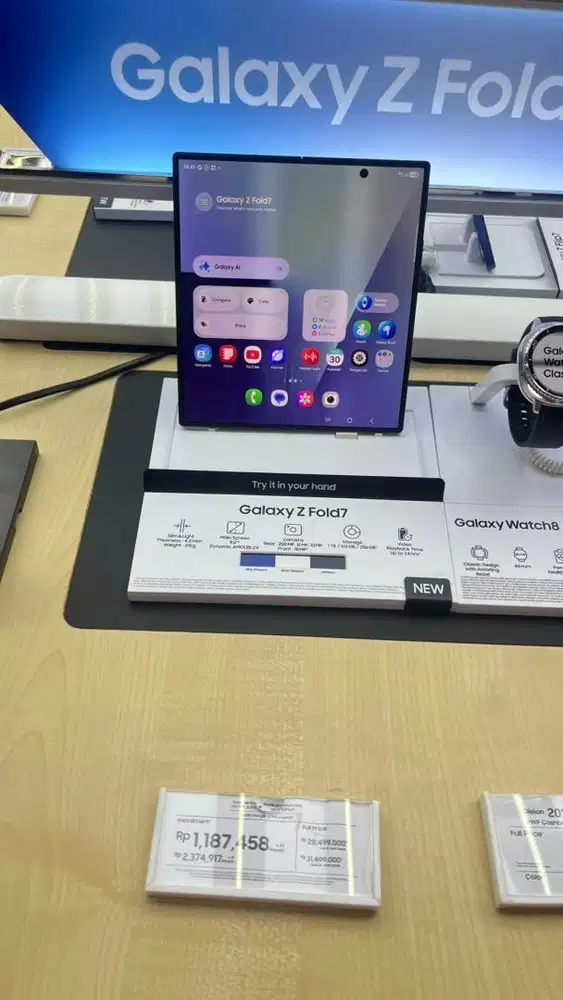 Samsung Galaxy Z Fold 7 Bunga %