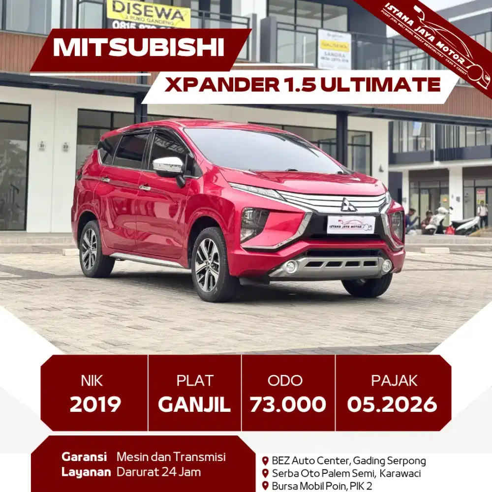 MITSUBISHI XPANDER 1.5 ULTIMATE 2019