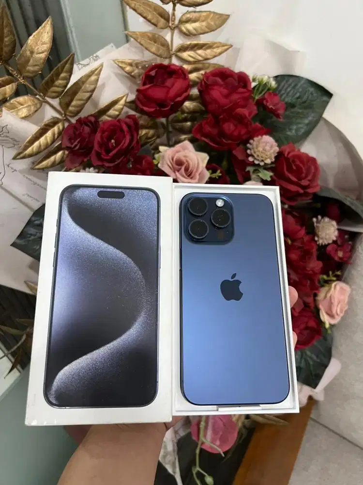 Iphone 15 Promax 256gb ibox blue titanium