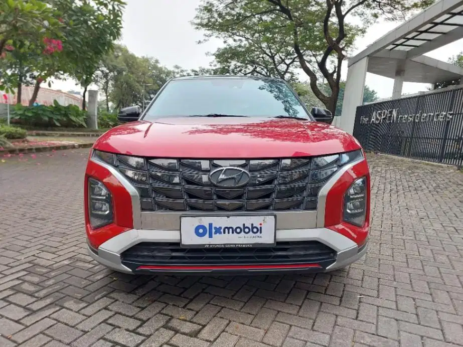 DP MURAH Hyundai Creta 1.5 Prime IVT Two tone Bensin-AT 2022 Abu-Abu C